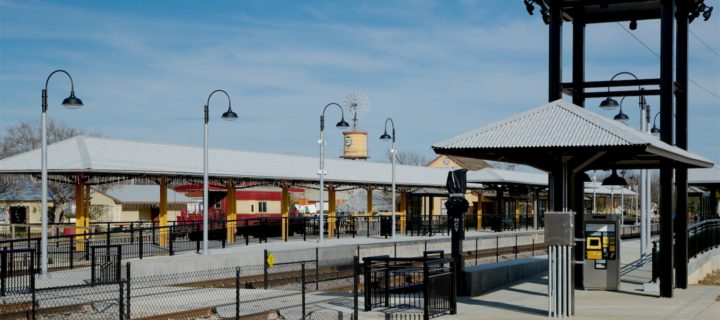 TEXRail in Grapevine provides a path to transit across the region